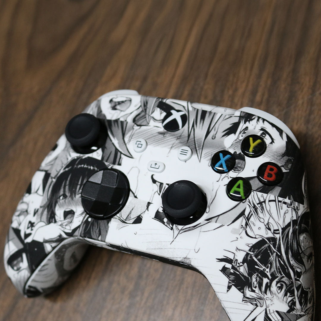 Custom Controller Microsoft Xbox Series X XSX - AHEGAO Anime Spicy Manga