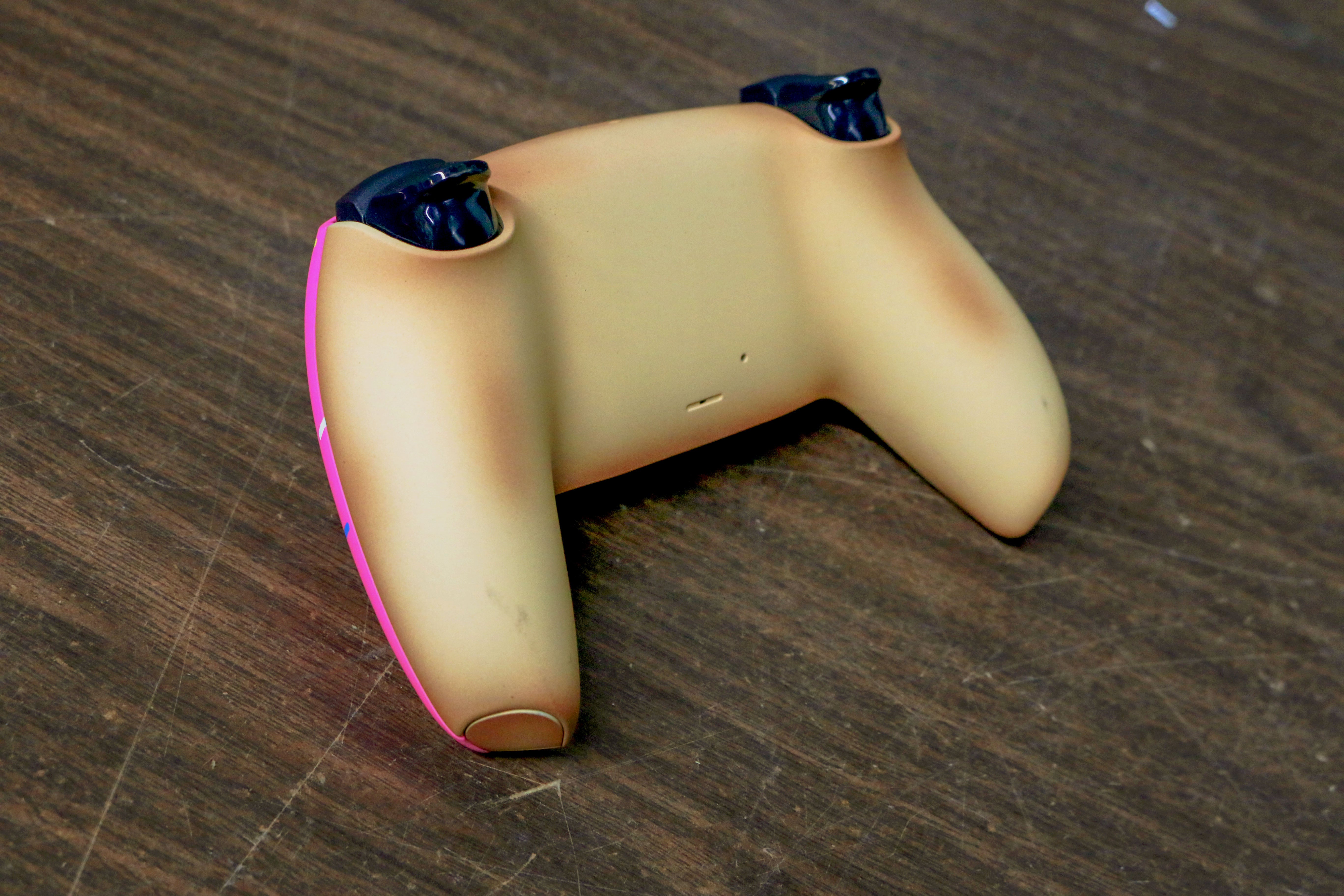 Custom Airbrushed Controller Sony Playstation 5 PS5 - Glazed Fresh Donut Homer Food Pastry Sprinkles Pink