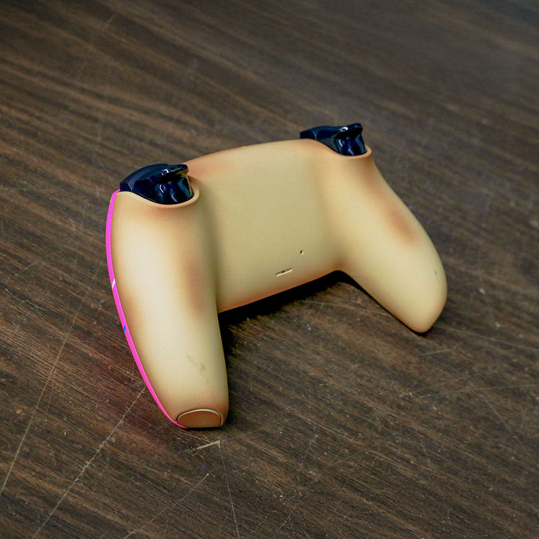 Custom Airbrushed Controller Sony Playstation 5 PS5 - Glazed Fresh Donut Homer Food Pastry Sprinkles Pink