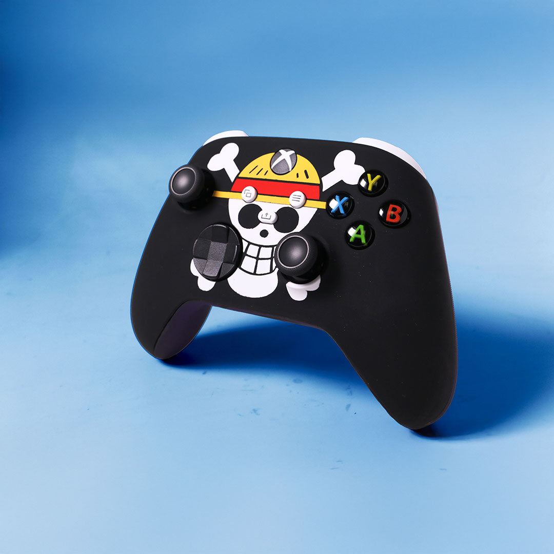 Custom Airbrush Controller Microsoft Xbox Series X - Xbox One S -  Straw Hat One Piece Luffy Pirate