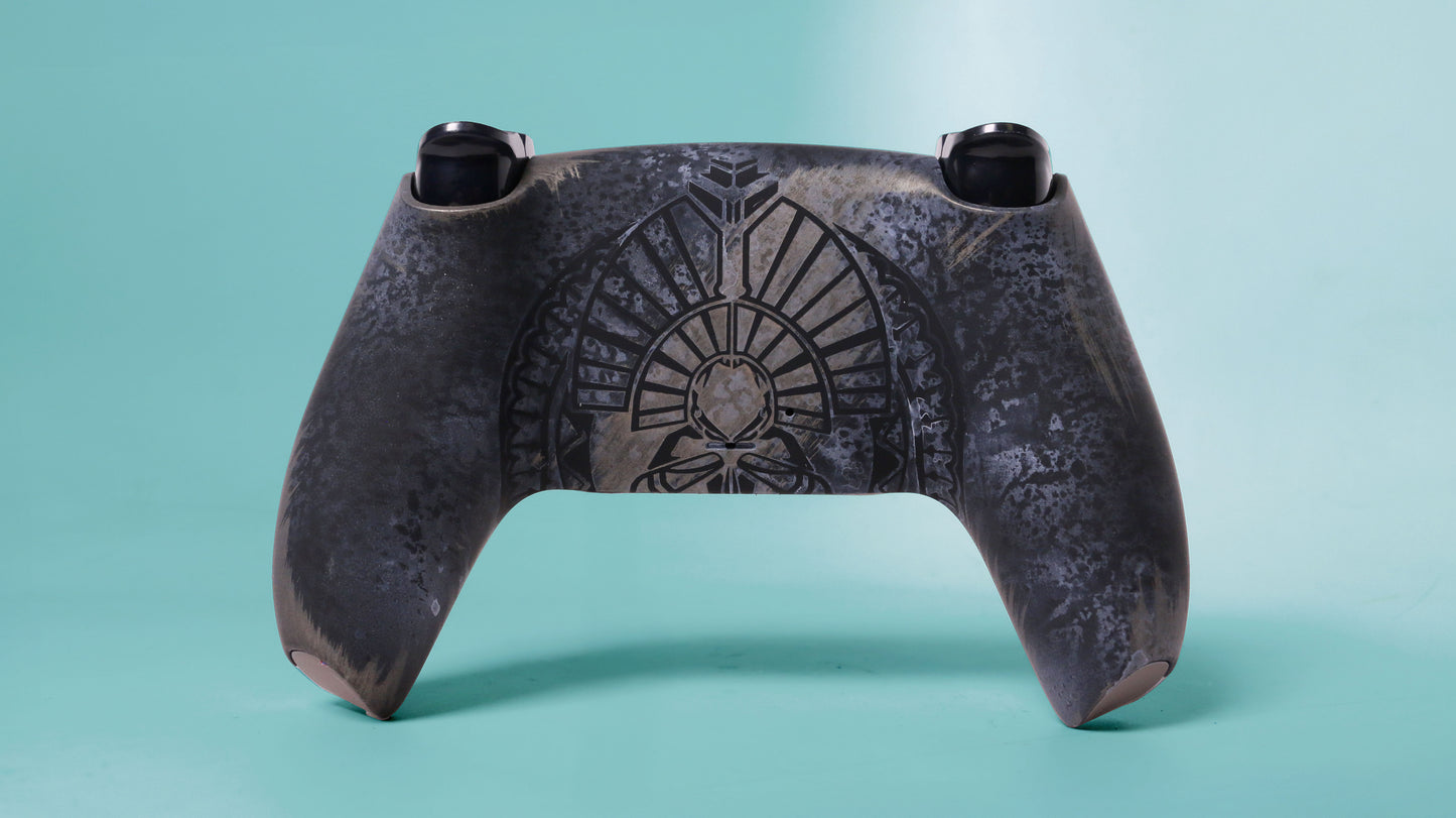 Custom Airbrush Painted Sony PlayStation 5 PS5 - Expedition 33 Painter French Mime Baguette Video Game RPG