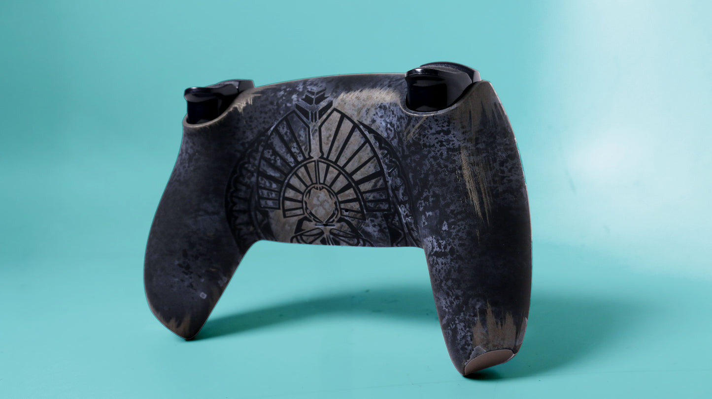 Custom Airbrush Painted Sony PlayStation 5 PS5 - Expedition 33 Painter French Mime Baguette Video Game RPG