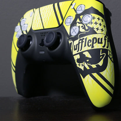Custom Controller Sony Playstation 5 PS5 - Harry Potter House Hufflepuff
