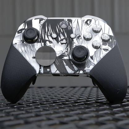 Custom Airbrush Controller Microsoft Xbox Series X - Xbox One S - Elite -
 AHEGAO Anime Spicy Manga