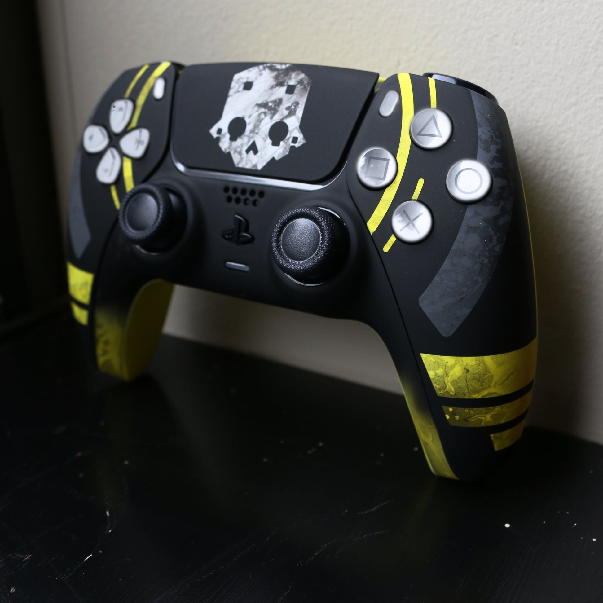 Custom Airbrushed Controller Sony Playstation 5 PS5 - Helldivers Managed Democracy Libertea Super Earth