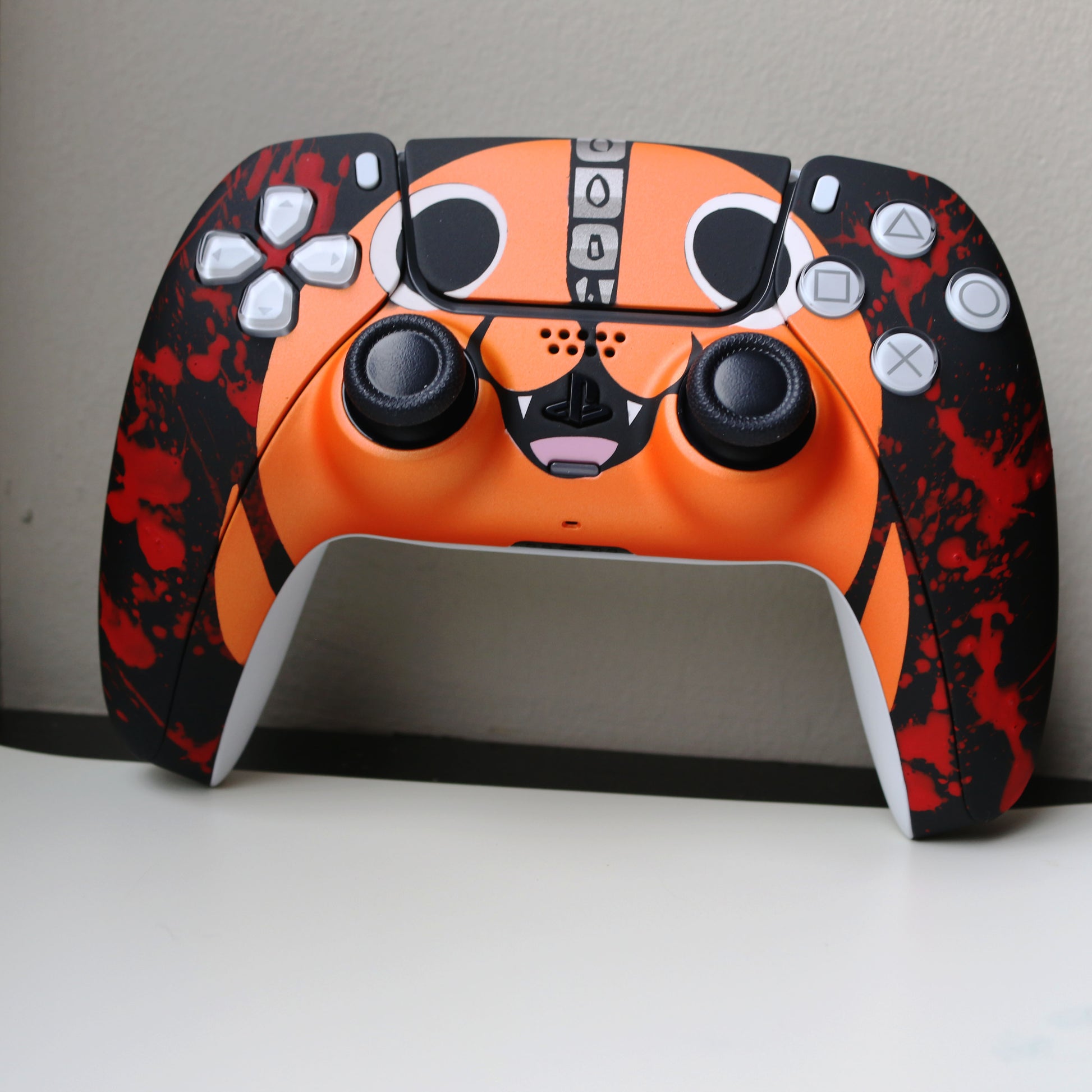 Custom Airbrush Painted Sony PlayStation 5 PS5 - Anime Chainsawman Pochita Animation Cute Cool