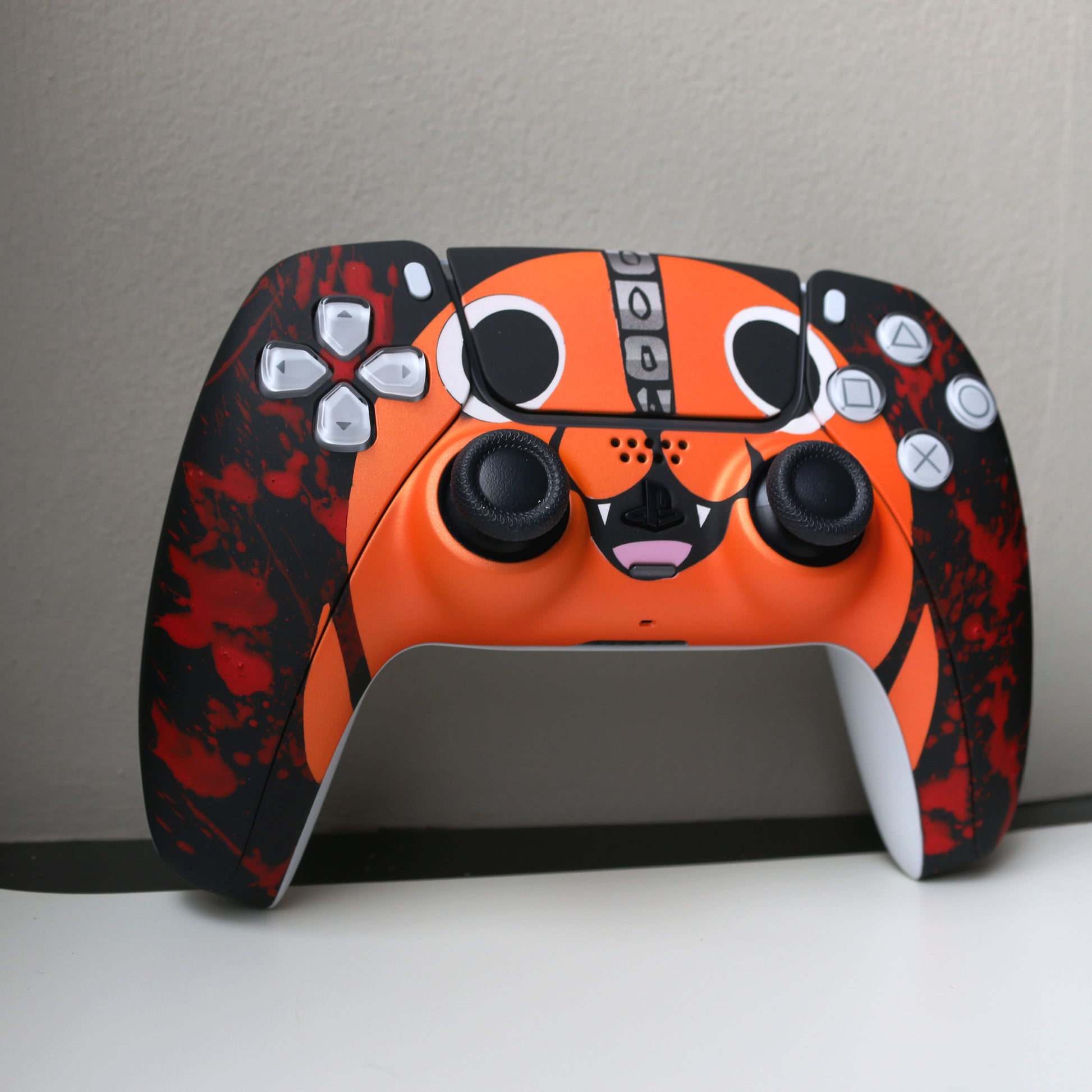 Custom Airbrush Painted Sony PlayStation 5 PS5 - Anime Chainsawman Pochita Animation Cute Cool