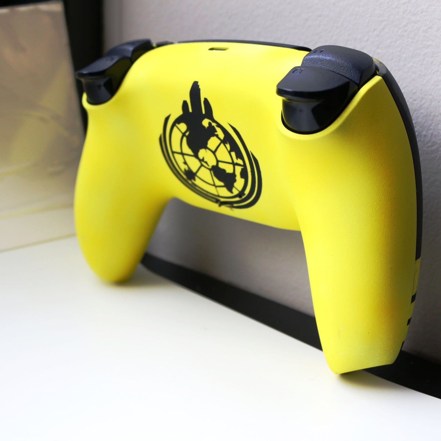 Custom Airbrushed Controller Sony Playstation 5 PS5 - Helldivers Managed Democracy Libertea Super Earth