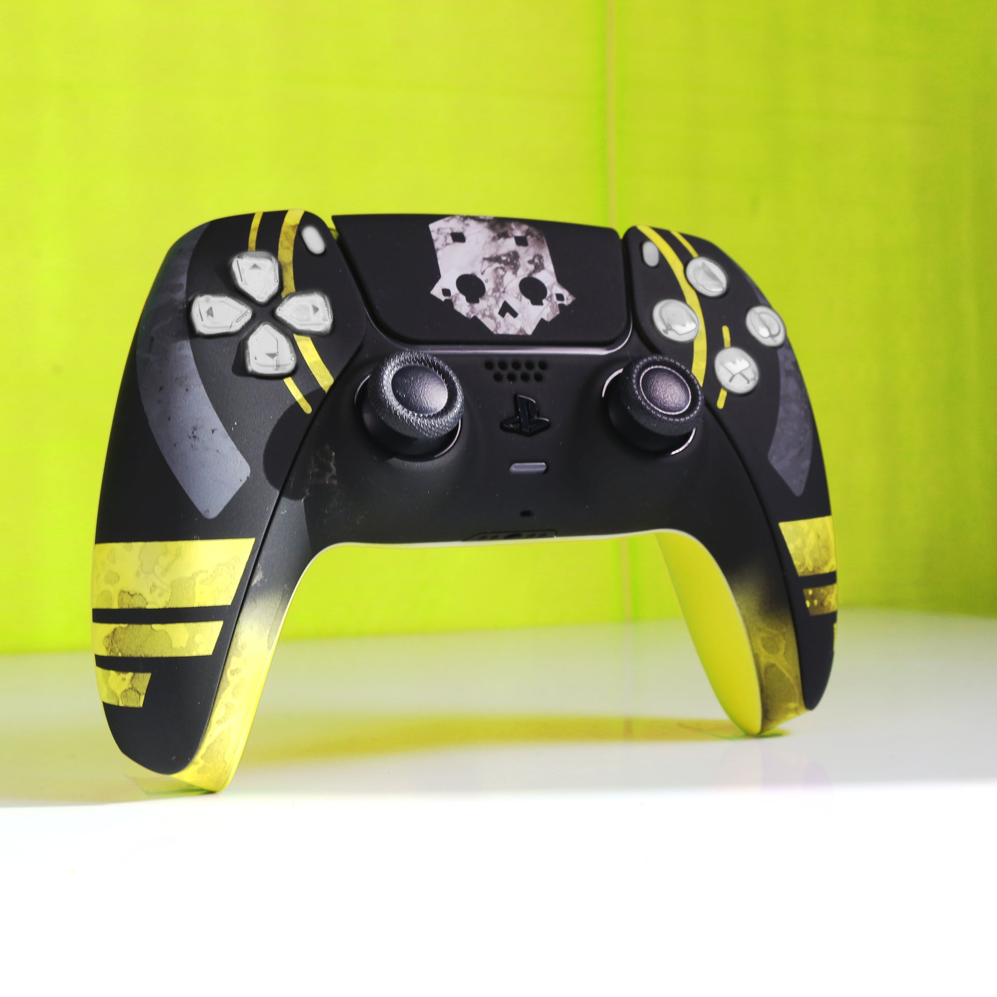 Custom Airbrushed Controller Sony Playstation 5 PS5 - Helldivers Managed Democracy Libertea Super Earth