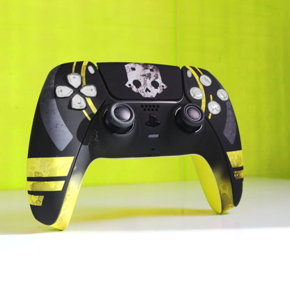 Custom Airbrushed Controller Sony Playstation 5 PS5 - Helldivers Managed Democracy Libertea Super Earth