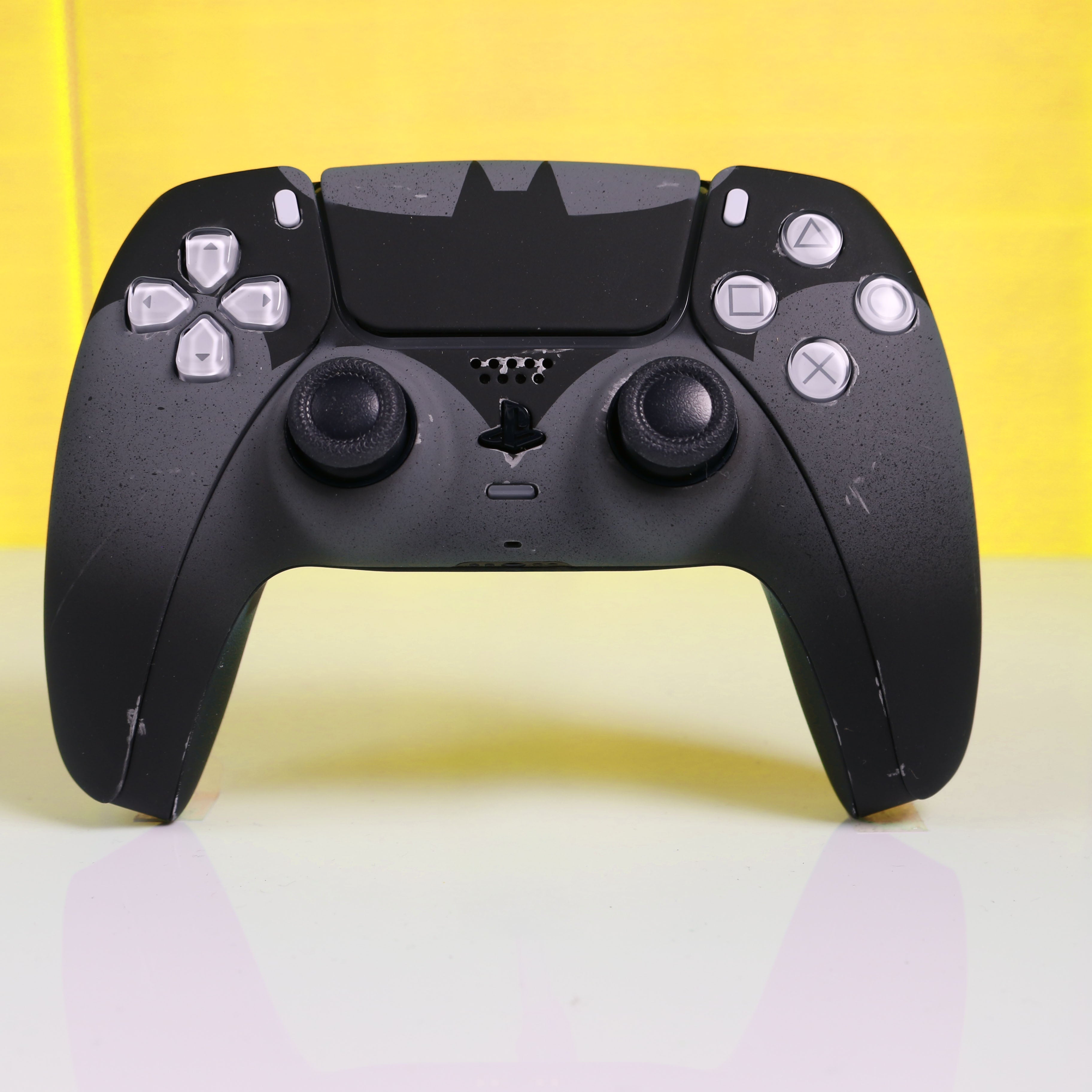 Custom Airbrush Painted Sony PlayStation 5 PS5 - Arkham Knight Dark Superhero Bat Man