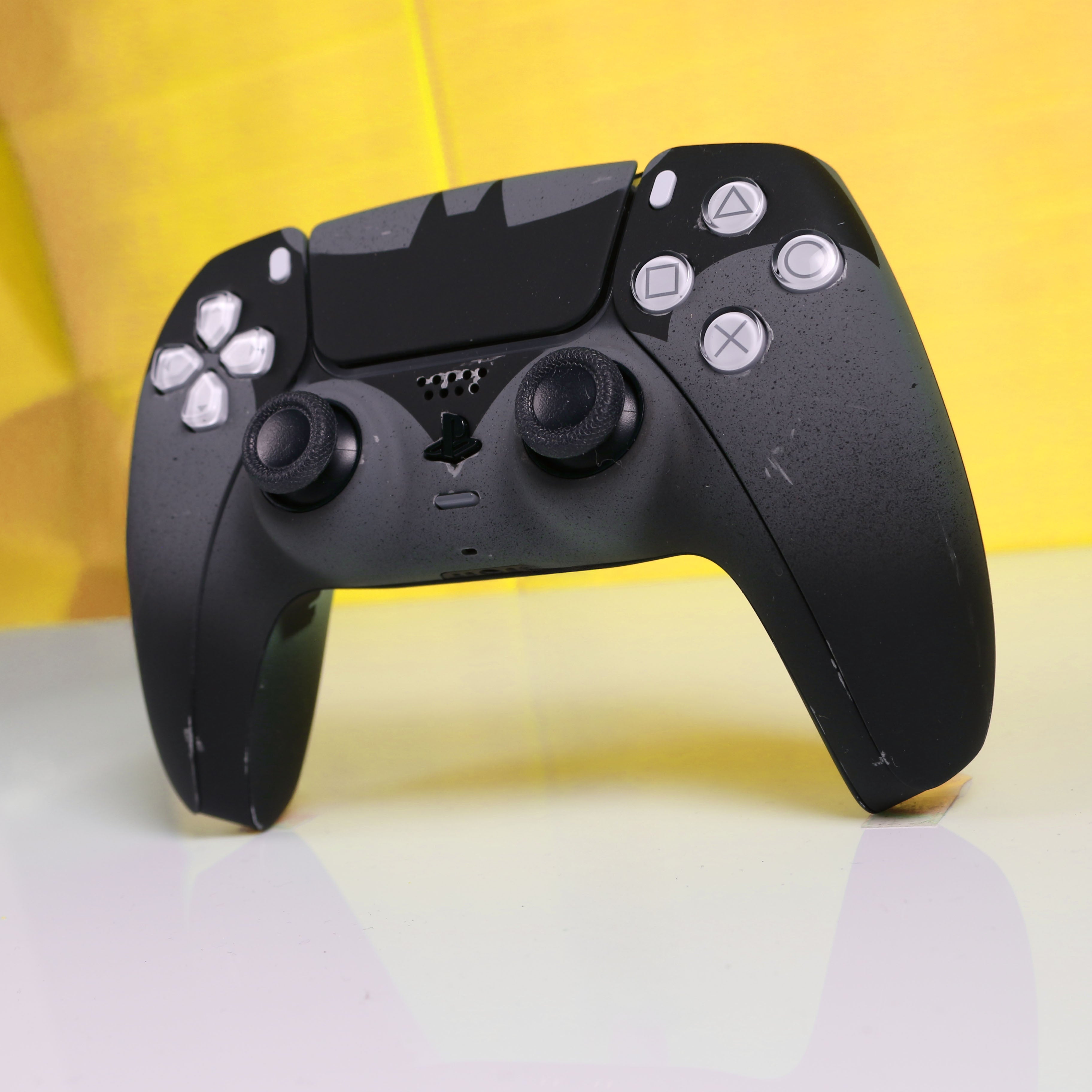 Custom Airbrush Painted Sony PlayStation 5 PS5 - Arkham Knight Dark Superhero Bat Man