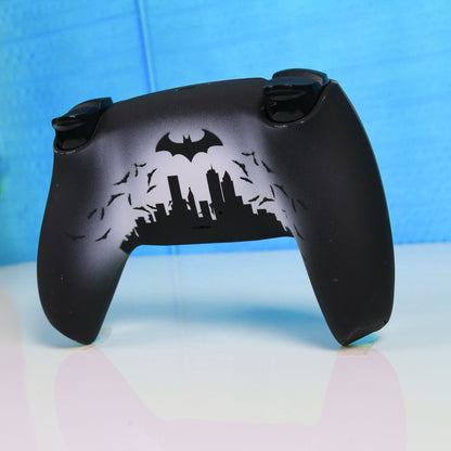 Custom Airbrush Painted Sony PlayStation 5 PS5 - Arkham Knight Dark Superhero Bat Man