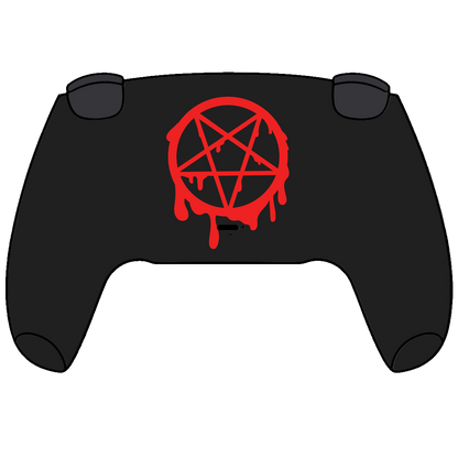 Custom Airbrush Painted Sony PlayStation 5 PS5 - Helluva Boss Imp Assassin Hell Imps Demons Angels Secret Mission Wolf Owl