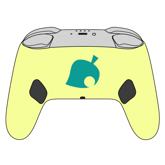Custom Airbrush Painted Controller Nintendo Switch 2 Two - SSBU Smash Bros Animal Crossing Cute Kawaii Animals Video Game Isebelle
