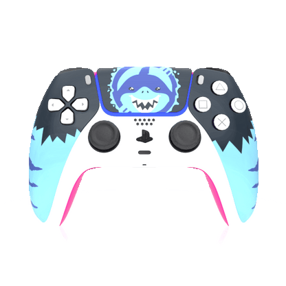 Custom Airbrush Painted Controller Sony PlayStation 5 PS5 -
Land Shark Jeff 