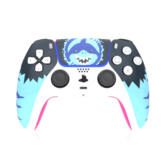 Custom Airbrush Painted Controller Sony PlayStation 5 PS5 -
Land Shark Jeff 
