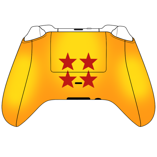 Custom Controller Microsoft Xbox Series X - Xbox One S - Orange Dragon Ball Z Carrot Kakarot