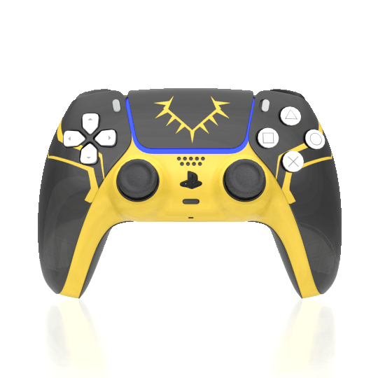 Custom Airbrushed Controller Sony Playstation 5 PS5 - King Panther Wakanda Forever Superhero