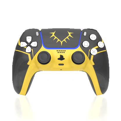 Custom Airbrushed Controller Sony Playstation 5 PS5 - King Panther Wakanda Forever Superhero