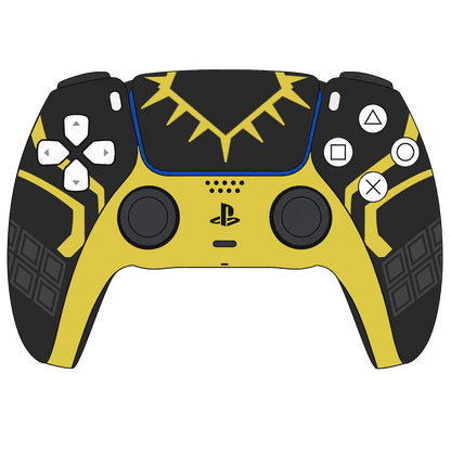 Custom Airbrushed Controller Sony Playstation 5 PS5 - King Panther Wakanda Forever Superhero