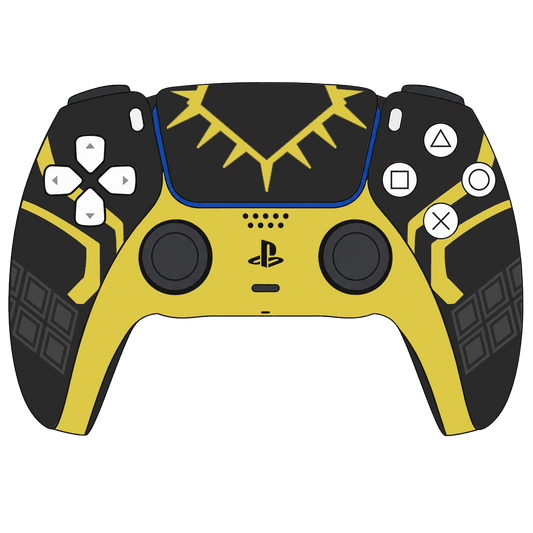 Custom Airbrushed Controller Sony Playstation 5 PS5 - King Panther Wakanda Forever Superhero