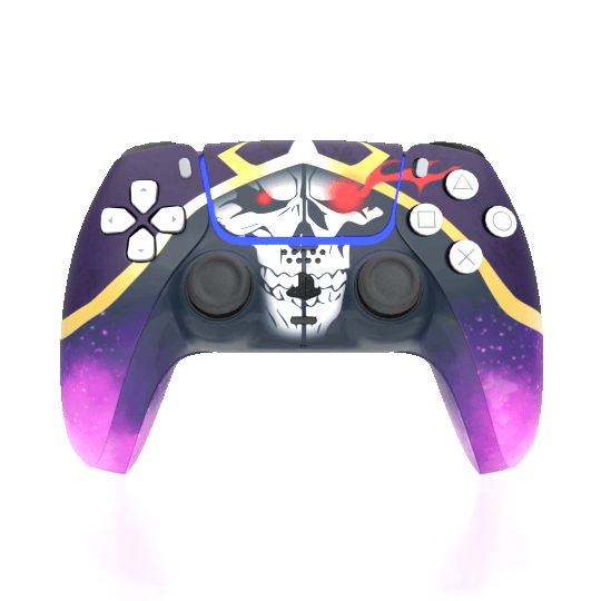Custom Airbrush Painted Sony PlayStation 5 PS5 - Anime Overlord Eins King of Darkness