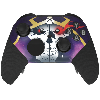 Custom Airbrush Controller Microsoft Xbox Series X - Xbox One S - Elite -Anime Overlord Eins King of Darkness