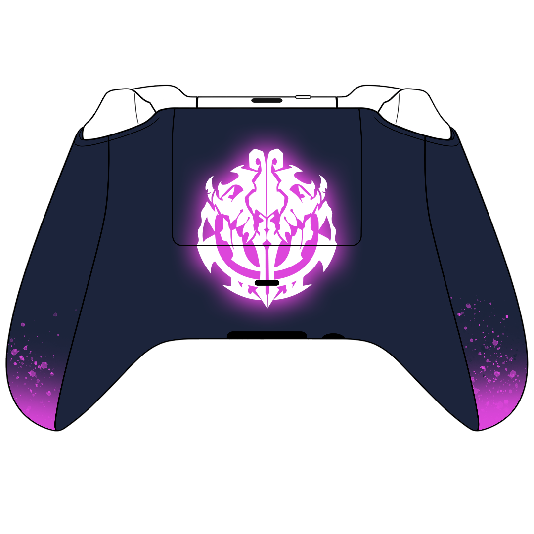 Custom Controller Microsoft Xbox Series X - Xbox One S -  Anime Overlord Eins King of Darkness