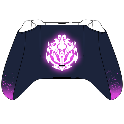 Custom Controller Microsoft Xbox Series X - Xbox One S -  Anime Overlord Eins King of Darkness