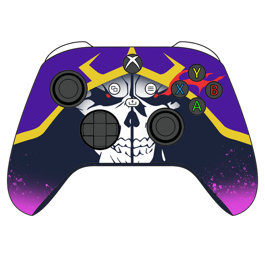 Custom Controller Microsoft Xbox Series X - Xbox One S -  Anime Overlord Eins King of Darkness