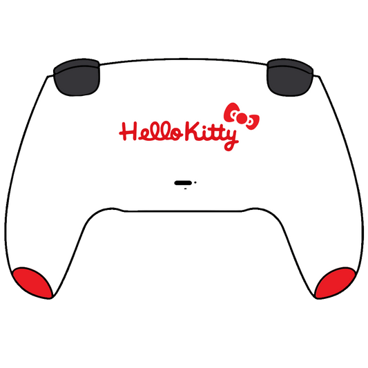 Custom Airbrushed Controller Sony Playstation 5 PS5 - Hello Kitty Friendship Cute Anime