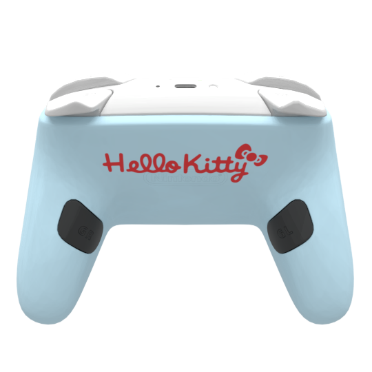 Custom Airbrush Painted Controller Nintendo Switch 2 Two - 
Hello Kitty Friendship Cute Anime