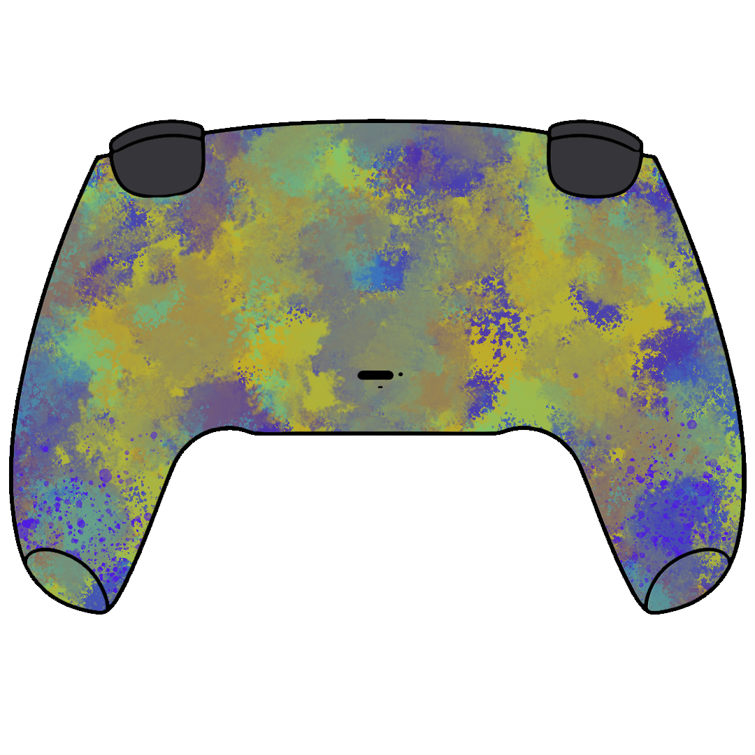 Custom Airbrushed Controller Sony Playstation 5 PS5 - Sea of Thieves The Kraken Ocean Pirates