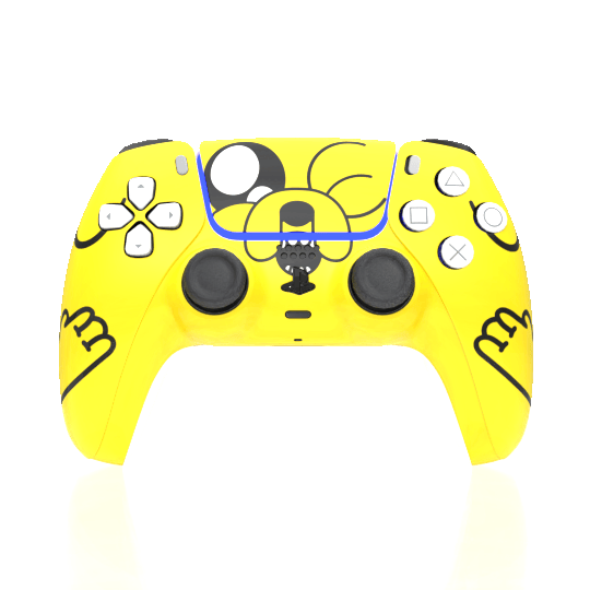 Custom Airbrush Painted Controller Sony PlayStation 5 PS5 -
Adventure Time Jake Dog
