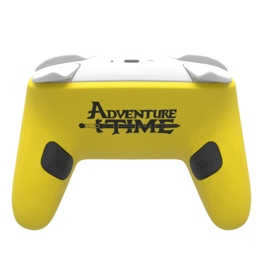 Custom Airbrush Painted Controller Nintendo Switch 2 Two - 
 Adventure Time Jake Dog