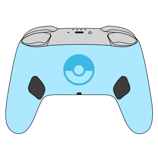 Custom Airbrush Painted Controller Nintendo Switch 2 Two - SSBU Smash Bros Anime Pocket Monsters Pokemon Gaming Classic RPG Adventure