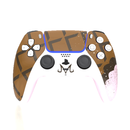 Custom Airbrush Painted Controller Sony PlayStation 5 PS5 - Dragon Ball Z Majin Buu Chocolate