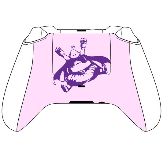 Custom Airbrush Controller Microsoft Xbox Series X - Xbox One S - Dragon Ball Z Majin Buu Chocolate