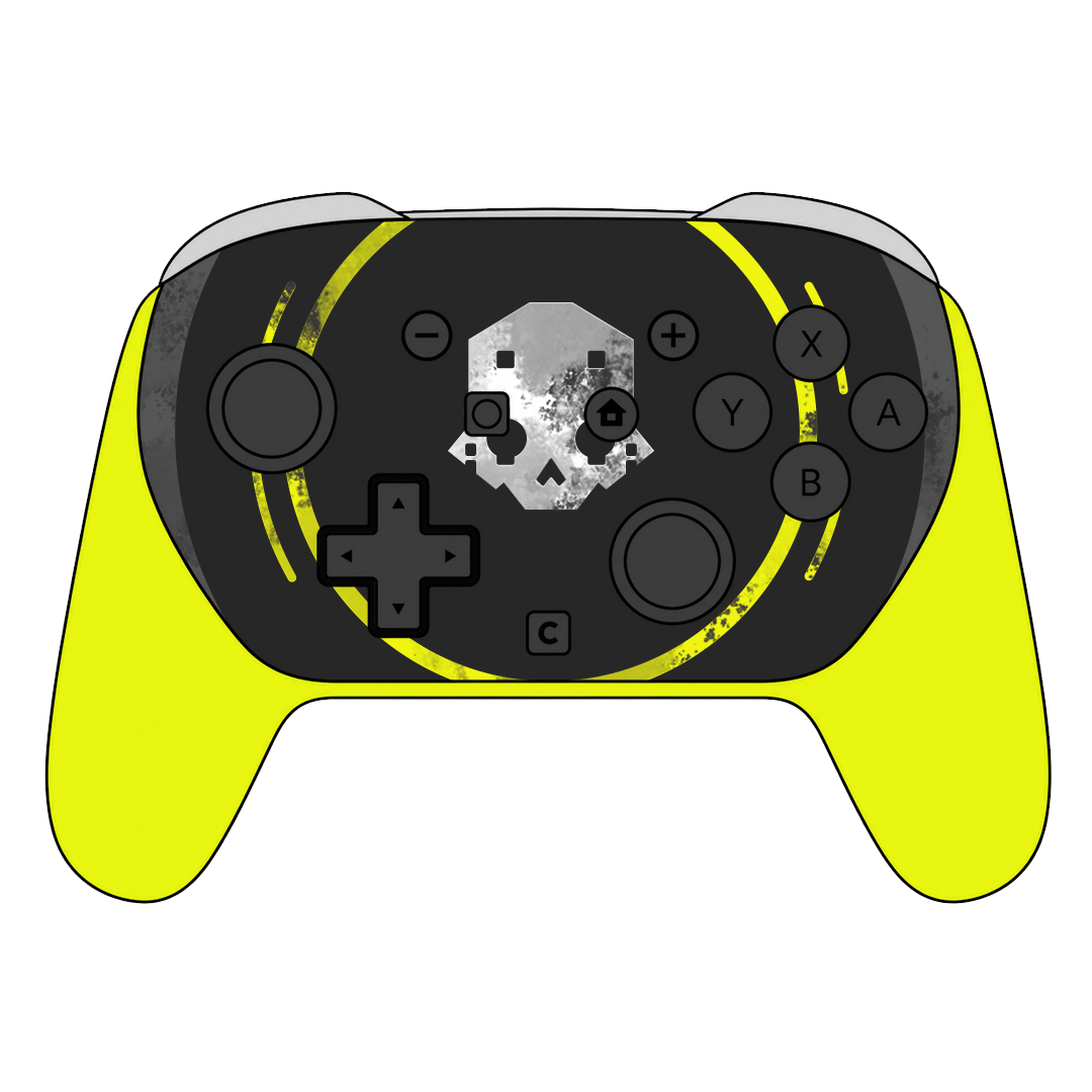 Custom Airbrush Painted Controller Nintendo Switch 2 Two - Helldivers Managed Democracy Libertea Super Earth