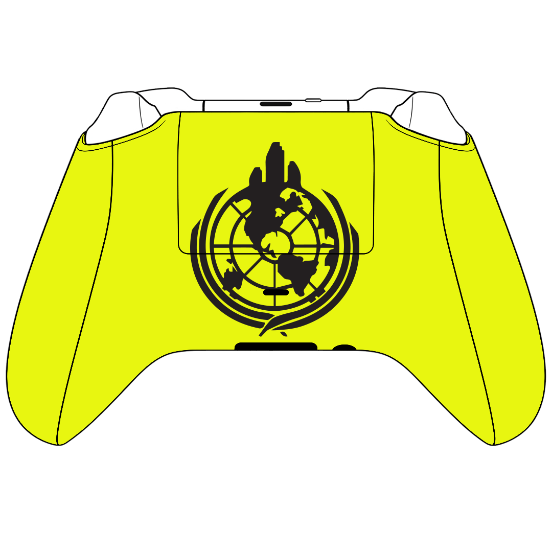 Custom Airbrushed Controller Microsoft Xbox Series X  Xbox One S- Helldivers Super Earth Libertea Managed Democracy