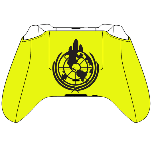 Custom Airbrushed Controller Microsoft Xbox Series X  Xbox One S- Helldivers Super Earth Libertea Managed Democracy
