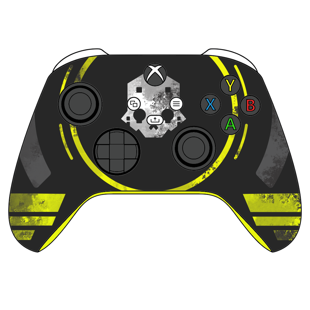 Custom Airbrushed Controller Microsoft Xbox Series X  Xbox One S- Helldivers Super Earth Libertea Managed Democracy