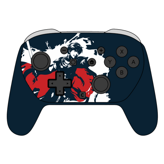 Custom Airbrush Painted Controller Nintendo Switch 2 Two - SSBU Smash Bros Platform RPG Gaming