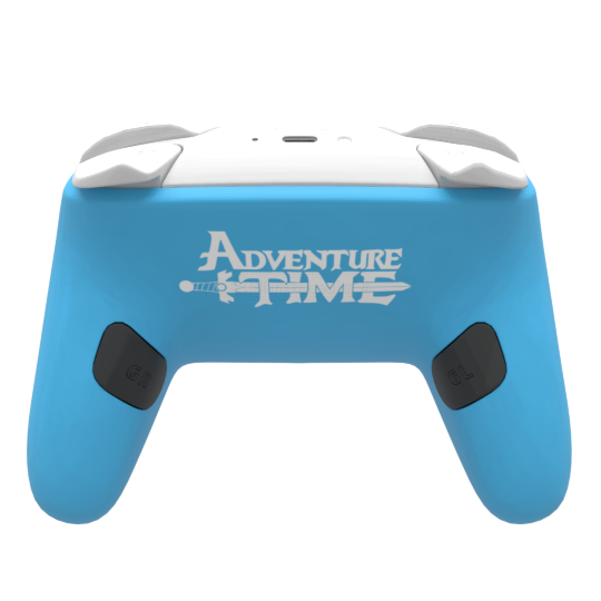 Custom Airbrush Painted Controller Nintendo Switch 2 Two - Adventure Time Finn Human 