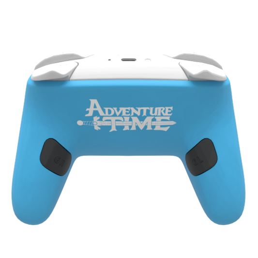 Custom Airbrush Painted Controller Nintendo Switch 2 Two - Adventure Time Finn Human 