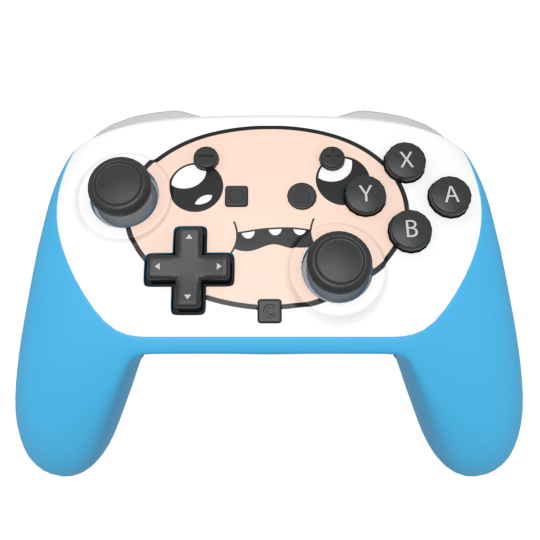 Custom Airbrush Painted Controller Nintendo Switch 2 Two - Adventure Time Finn Human 