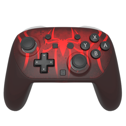 Custom Airbrush Painted Controller Nintendo Switch 2 Two - Maximum Carnage Spiderman