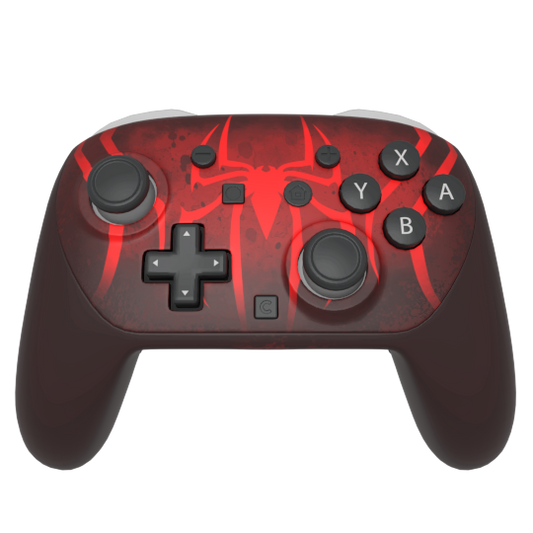 Custom Airbrush Painted Controller Nintendo Switch 2 Two - Maximum Carnage Spiderman
