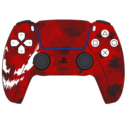 Custom Airbrush Controller Sony Playstation 5 PS5 - Maximum Carnage Spiderman